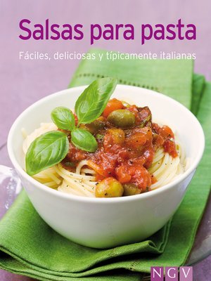 cover image of Salsas para pasta